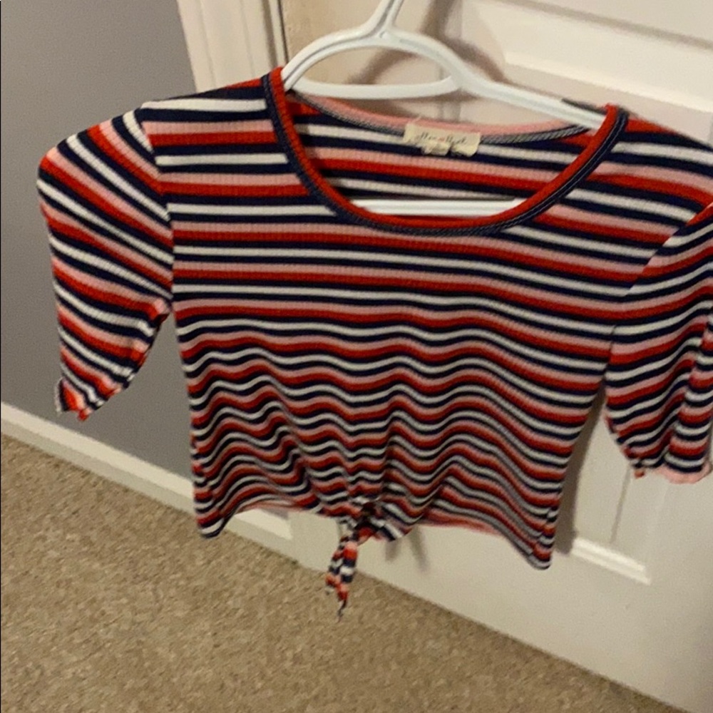Ultra flirt crop top